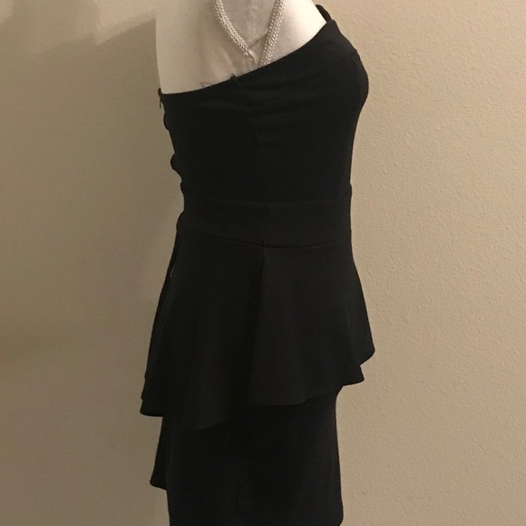 Poof Couture Little Black Cocktail Dress - Picture 2 of 7